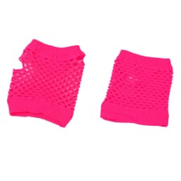 1Pair Black Fishnet Gloves Girl Sheer Mesh Mittens Gloves Adult Woman Disguise Rock Fancy Night Club Party Sexy Fashion Gloves