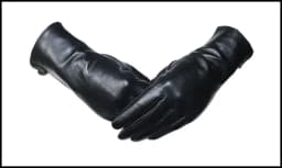 Men's and Women's Leather Gloves Sheepskin Single Leather Unlined Thin Spring, Autumn and Winter Motorcycle Riding Touch Screen