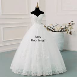 Y&M Novias Off Shoulder Plus Size Vestido De Noiva 2026 New Wedding Dress Train or Floor Customized Large Bridal Tulle Mariage