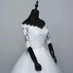 Half Sleeve Wedding Dress Belt Butterfly Embroidery Lace Boat Neck Princess Ball Gown Wedding Gowns Vestidos De Novia Customized