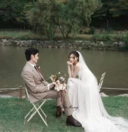 Elegant Pleat Wedding Dress Strapless Draped A-Line Evening Party Dresses Korea Photo Shoot Bridal Reception Gown Customized