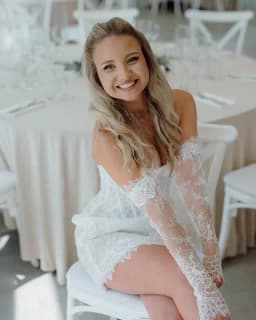 Customized Short Wedding Dress for Women Long Sleeve Lace Corset Bridal Gown Off Shoulder Mini Wedding Party Dress