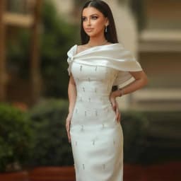 Customized Saudi Arabia Midi Wedding Dresses Modern Satin Sheath/Column Wedding Party Dress Ivory Rhinestones Hall Wedding Dress