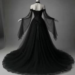 Rebecca Customized Off Shoulder Long Sleeve Prom Dress Floor-Length vestidos de noche Lace Embroidery 3D Flower Evening Dresses
