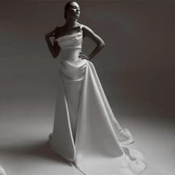 New Two Straps Pleat Satin Sheath/Mermaid Wedding Dresses With Detachable Custom Made 2026 Vestido De Noival