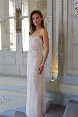 Kyoto White Pearls Mermaid Wedding Dresses Lace-Up Off Shoulder Customized جديد في الفساتين Sweep Train wedding dress 2025