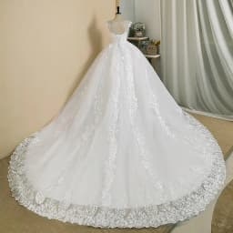 Lace Wedding Dress V-neck Luxury Princess Wedding Gown With Train Classic Ball Gown Plus Size Vestido De Noiva Customized