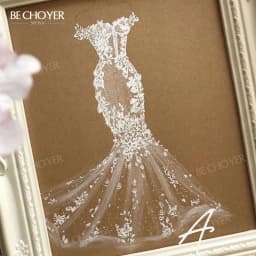 Wedding Dress FOR 06 Customized H-Quality Bride Gown BECHOYER 2027 New Fashion Appliques DZ Princess Customized Vestido De Noiva