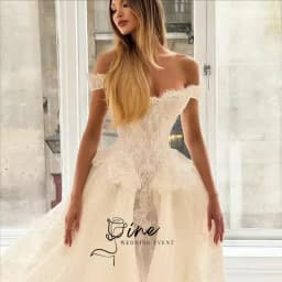 Oine Luxury Wedding Dress 2026 Lace Corset Vestidos De Novia Sleeveless A-Line Off Shoulder Dresses For Bridal Gowns Customized