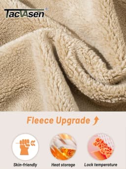 TACVASEN Winter Sherpa Lined Sweatshirt Womens Thick Warm Fleece Sweatshirts Home Party Casual Hoodies Streetwear Pullover Tops