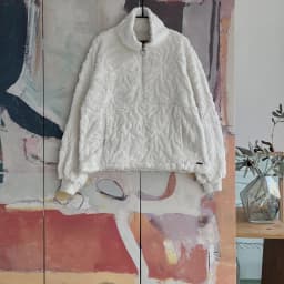 Lamb Fleece Zip-Up Hoodie Women's Casual Warm Long Sleeve Printed Sweatshirt Half Zipper Hooded Jacket