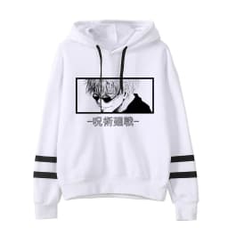 Anime Jujutsu Kaisen Hoodie Woman Gojo Satoru Graphic Hoodies Japanese Fashion Cartoon Hooded Long Sleeve Pullovers Winter Tops