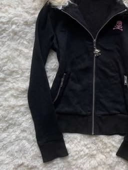Gothic Y2k Black Punk Hoodie Women Zipper Sweatshirt Vintage Letter Print Autumn Streetwear Grunge Outerwear Hooded Jackets Chic