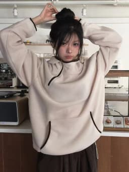 Vintage Streetwear Hoodies Women Long Sleeve Zipper Pocket Y2K Hottie Sweatshirts Korean Autumn Winter Casual Warm Pullovers New