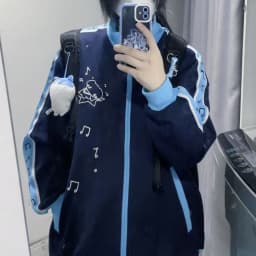 Japanese Contrast Color Patchwork Hoodies Women Y2k Aesthetic Vintage Grunge Tops Loose Casual Printing Sweatshirt Streetwear