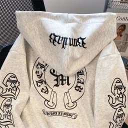 Street Style Gothic Letter Print Short Cardigan Sweatshirt Women's Autumn Retro Spicy Long Sleeve Top Coat Korean Version
