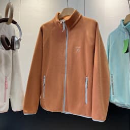 Spring Autumn Outdoor Sports Polar Fleece Sweatshirt Women's Stand-up Collar Zip-up Short Coat Quick-drying Thick Warm Outerwear