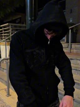 Y2k New Autumn/Winter Hot Diamond Double Hat Hoodie Dark Style Men's and Women's Same Zipper Cardigan Embroidery