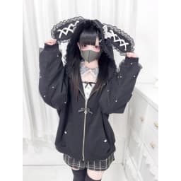 Japanese Y2k Loose Elegant Coats Women Hoodie Zipper Design Long Sleeve Sweatshirt Female Patchwork Chic Korean Popular Clothes