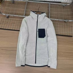 Outdoor Sports Quick Dry Fleece Fabric Hooded Jacket 2025 Autumn Winter Warm Unisex Polyester Fiber Long Sleeve Zipper Closure