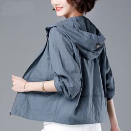 Short Lightweight Breathable Women's Outerwear Loose Fit Sun Protection Clothing Versatile Stylish plus Size Mom's Summer Aut...