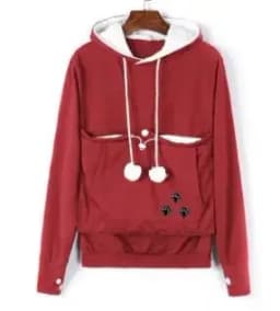 Fashion 2022 High Quality Cat Lovers Hoodies Ears Cuddle Pouch Dog Pet Hoodies For Casual Kangaroo Pullovers Sweatshirt New