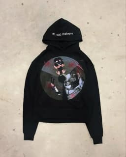 Y2k Casual Popular Print Hoodies Women Grunge Streetwear Harajuku Sweatshirt Tops Goth Oversized Hoodie Gothic Clothes