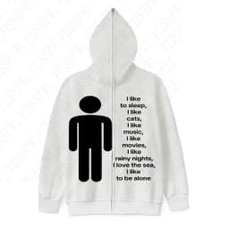 American y2k Harajuku street vintage trend autumn and winter, unique hip-hop punk print for both men and women, pullover hoodie