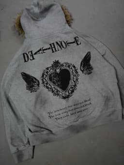Y2K Retro Womens Gothic Fur Zip Up Hoodie Coats Y2k Vintage Cartoon Print Loose Hoodies Autumn Warm Jacket Men Casual Sweatshirt