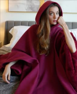 Hood Cloak Long Cape Halloween Party Men&Women Adult Fleece Thicken Robe Conceal Gown Loose Hooded Coats OUYF-AL609015473053