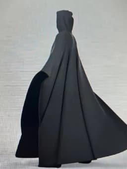 Hood Cloak Long Cape Halloween Party Men&Women Adult Fleece Thicken Robe Conceal Gown Loose Hooded Coats OUYF-AL609015473053