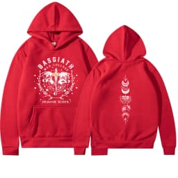 Fourth Wing Hoodie Basgiath War College Hooded Dragon Rider Sweater The Empyrean Series Sweatshirt Unisex Casual Hoodies