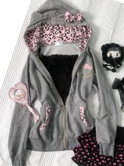 2026 Spring Gothic Print Design Coat Women Subculture Zip Up Hoodies Kawaii Y2k Casual Sweatshirts Female Korean Popular Clothes