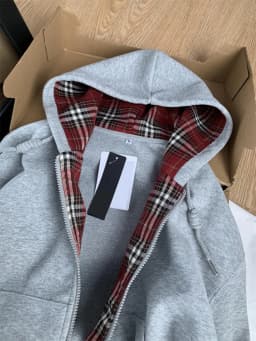 Hoodies Retro Harajuku Korea Y2k Fashion Grey Long sleeved Sportswear Streetwear Aesthetics 90s Sportswear 2000s Clothing