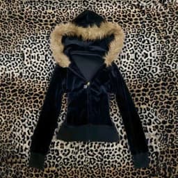 Hoodie Coat Women Punk Hooded Sweatshirt Fur Collar Jacket Zipper Pockets Female Streetwear Vintage Outerwear Spring 2026