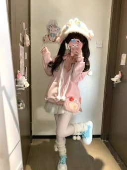 Sweet Embroidery Cute Harajuku Sweet Jackets Long Sleeve Cardigan Coat Women 2026 Spring New Hoodie Sweatshirts Mujer