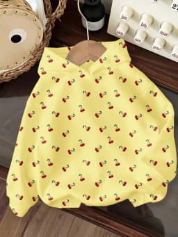 Women Y2K Sweet Cherry All‑Over Print Zip Up Hoodie Oversized Drop Shoulder Long Sleeve Hooded Jacket Casual Loose Streetwear