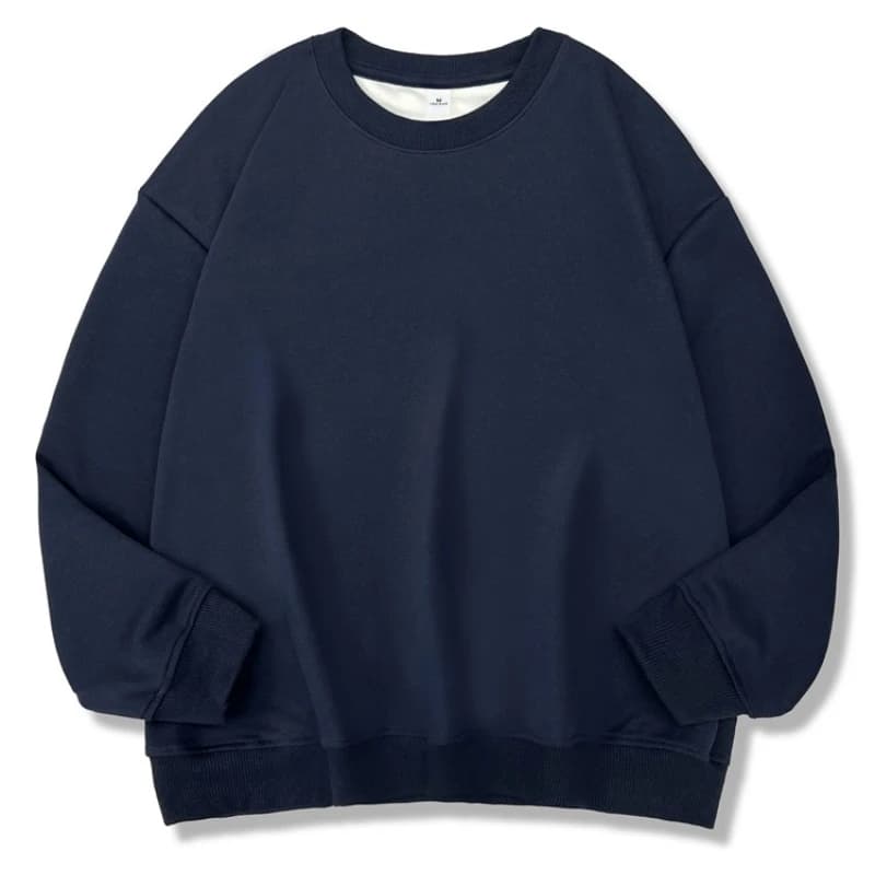 2026 New Women Simple Pullover Female Fashion Harajuku Streetwear Solid Color O-Neck Hoodie Autumn Winter Loose Casual Tops