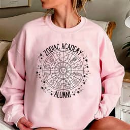 Vintage Zodiac Academy Alumni Sweatshirt Vega Twins Shirts Zodiac Signs Shirt Star Constellations Shirt Unisex Sweatshirt Hoodie