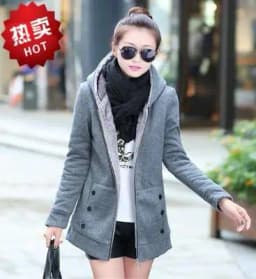 Winter Warm Women's Wool Coat Jackets Thick 2108 Stylish Waist-Cinching Design Fashionable Ladies' Sweater-Shirt Category