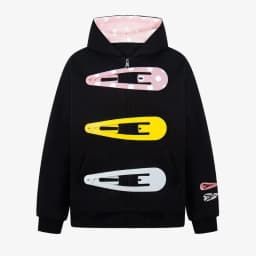 American Funny Detachable Hairpin Sweatshirt Sweet Retro Zip Jacket Polka Dot Splicing Hooded Sweatshirt Punk Sweatshirt Women