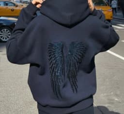 Loose Sequin Hoodies Autumn and Winter Female Top Thick Cold Glitter Women's Casual Hooded Sweatshirts 2025