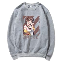 English VTuber Inugami Korone Hoodie Women Anime Kawaii Hoodies Unisex Autumn Winter Harajuku Hooded Sweatshirts Bluzy