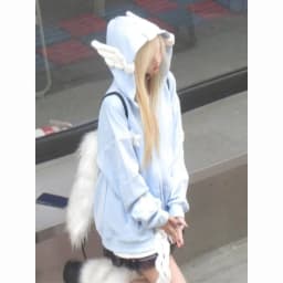 Japanese Dopamine Cute Star Printed Angel Wings Women's Hoodie Autumn American Trendy Street Style Spicy Girl Creative Coat