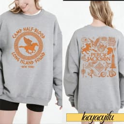 Unisex Camp Halfblood Sweatshirt Camp Half Blood Hoodie Camp Half Blood Chronicles Branches Sweater Percy Jackson Sweatshirt