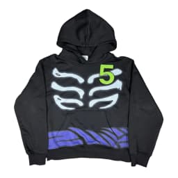 Evil Zip-Up Print Sweatshirt Hoodies Street Grunge Anime Hoodies Cardigan Long Sleeves Harajuku Women Y2k Clothing
