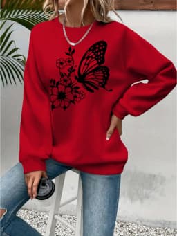 Paris Women's Autumn Winter Fashion Casual Sports Loose Los Angeles Print Fleece Warm Long Sleeved Pocket Hooded Sweatshirt