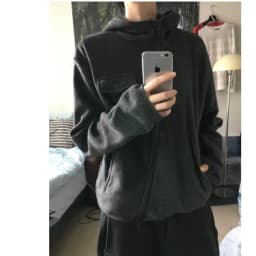 Fashionable Double-Sided Fleece Short Jacket Women's Casual Versatile Top Korean Style Loose Fit Zipper Closure Hat Included