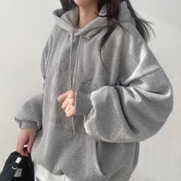 Woman 2025 Autumn and Winter Street Loose Embroidery Casual Hoodies New Plush Hooded Sweatshirt Women Sweatshirts