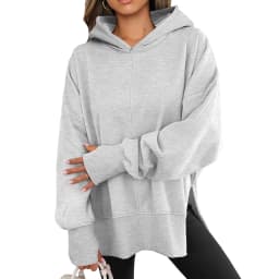 Pullover Round Neck Batwing Hoodie Japanese Korean Casual Women Sweatshirt with Regular Length Long Sleeve No Iron Finish Autumn